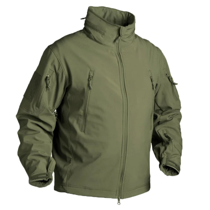 Winter Military Tactical Fleece Jacket – Men's Waterproof Camouflage Windbreaker