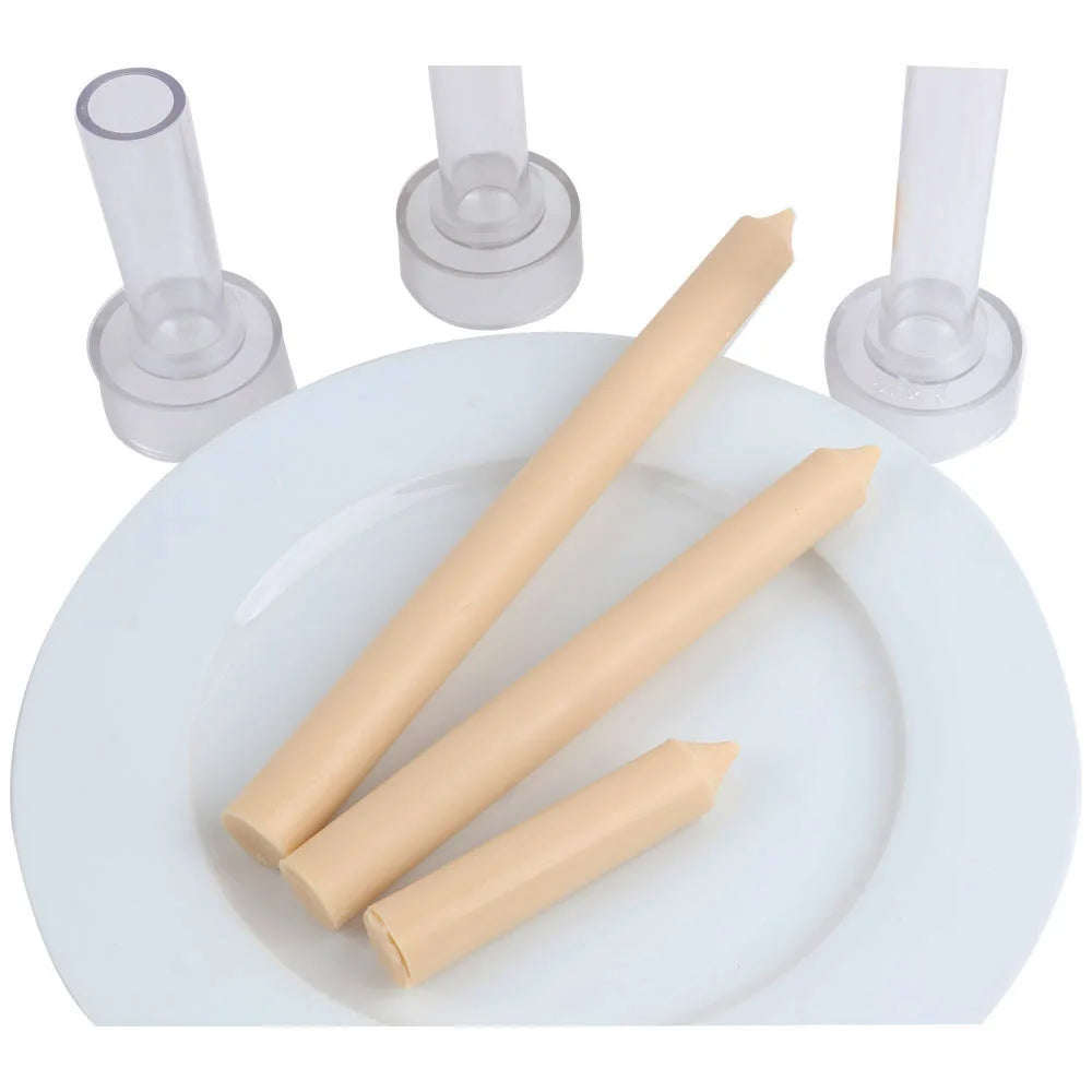 DIY Cylinder Candle Mold | 3D Long Pole Acrylic Candle Making Mold | Church & Dinner Candle Craft Tool