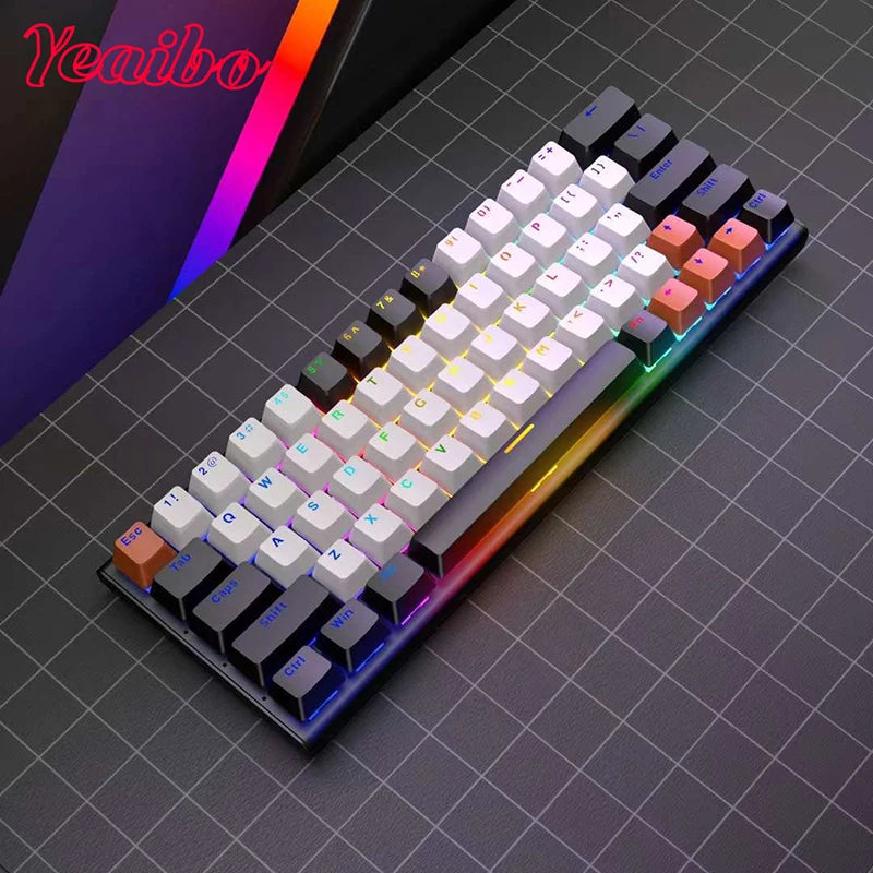 Mechanical Gaming Keyboard – 75% Compact Analog Barebone Keyboard for Gamers