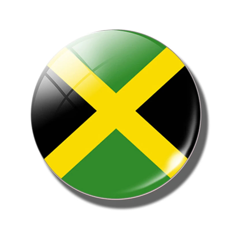Country Flag Fridge Magnets – Mini Magnetic Refrigerator Stickers for Home & Kitchen Decor