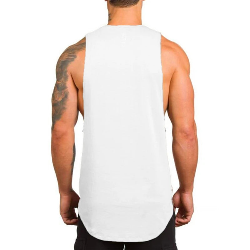 Men's Bodybuilding Gym Stringer Tank Top – Muscle Fit Workout Vest