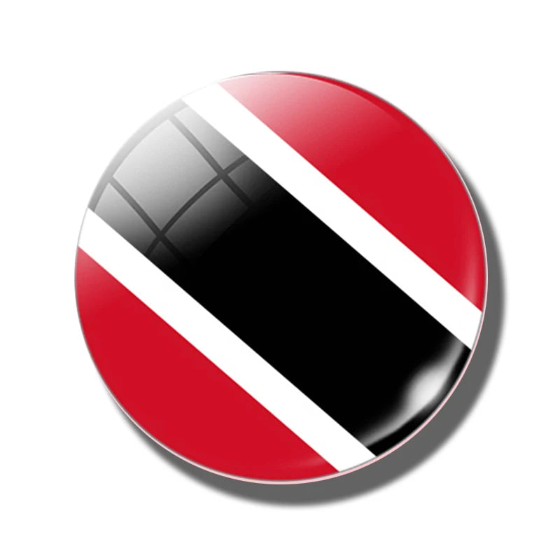 Country Flag Fridge Magnets – Mini Magnetic Refrigerator Stickers for Home & Kitchen Decor