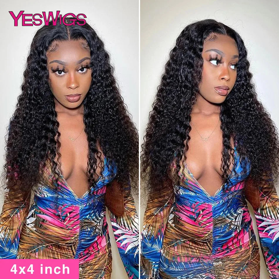 HD 13x6 Deep Curly Lace Front Human Hair Wigs On Sale Vietnamese 30 36 Inch Water Wave Glueless Lace Frontal Wig Raw Human Hair
