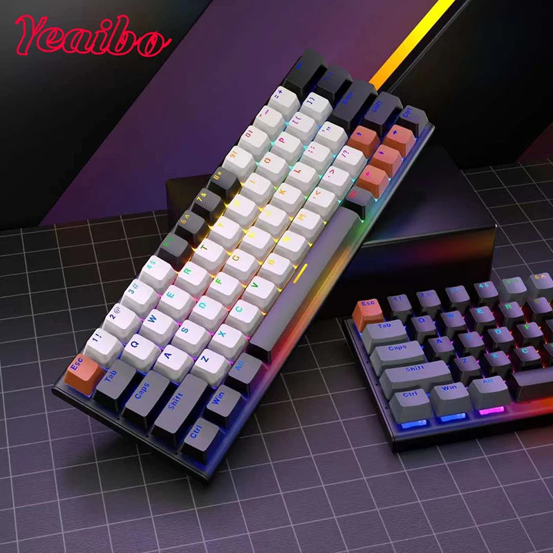 Mechanical Gaming Keyboard – 75% Compact Analog Barebone Keyboard for Gamers