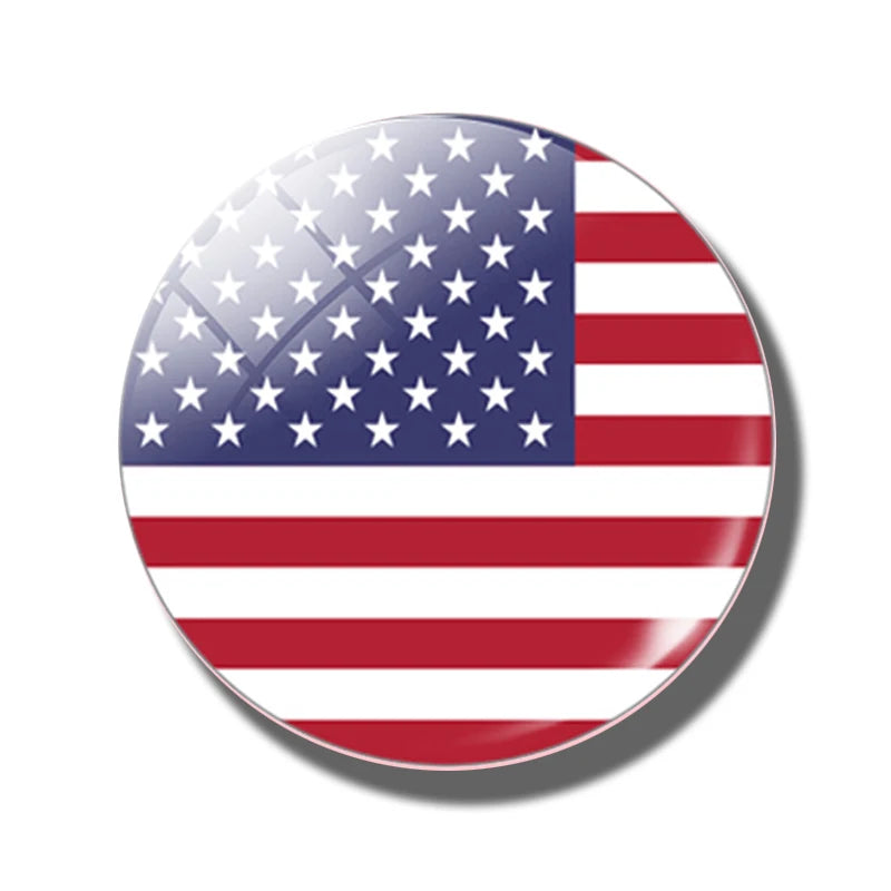 Country Flag Fridge Magnets – Mini Magnetic Refrigerator Stickers for Home & Kitchen Decor