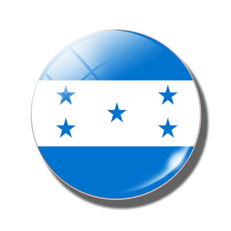 Country Flag Fridge Magnets – Mini Magnetic Refrigerator Stickers for Home & Kitchen Decor