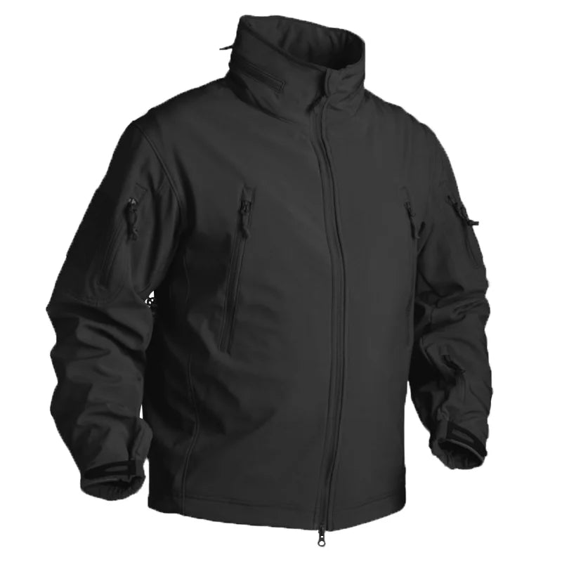 Winter Military Tactical Fleece Jacket – Men's Waterproof Camouflage Windbreaker