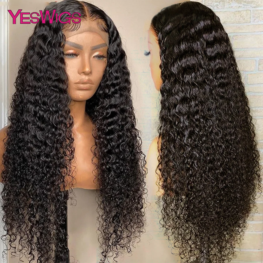HD 13x6 Deep Curly Lace Front Human Hair Wigs On Sale Vietnamese 30 36 Inch Water Wave Glueless Lace Frontal Wig Raw Human Hair