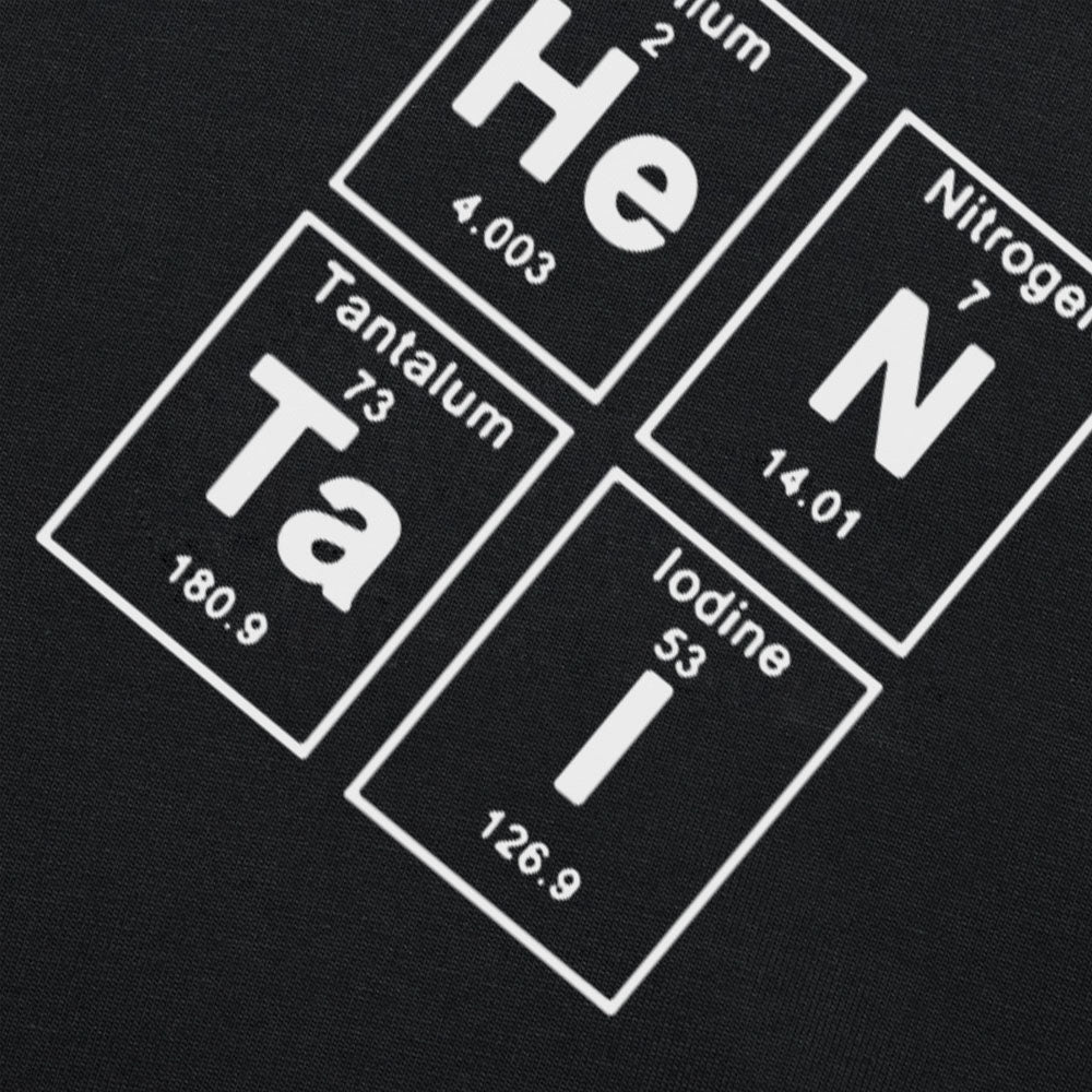 Funny Periodic Table Graphic T-Shirt – Novelty Science Humor Tee for Men & Women