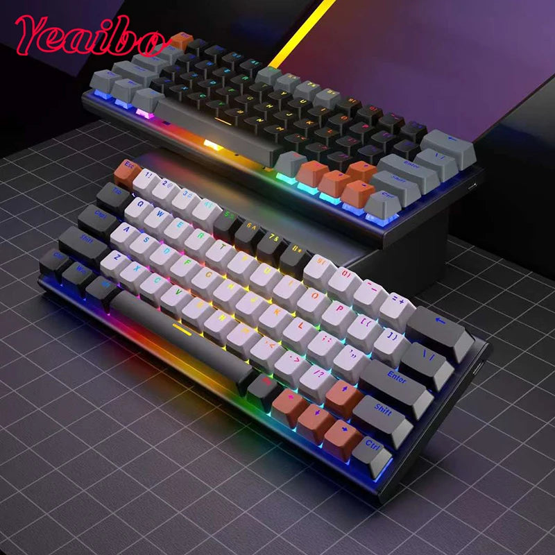 Mechanical Gaming Keyboard – 75% Compact Analog Barebone Keyboard for Gamers