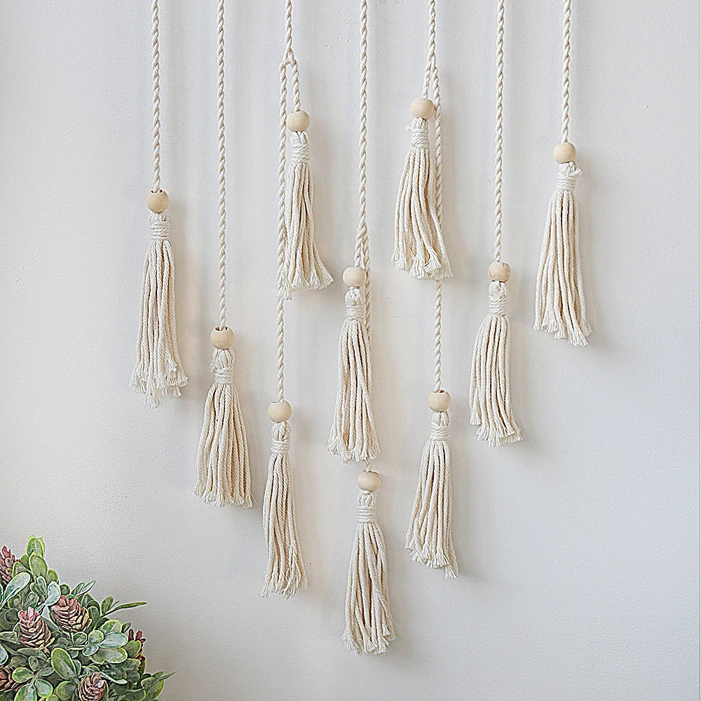 DIY Photo Display Macrame Wall Hanging Hanging Wall Pictures Boho Home Decor Kids Baby Room Decoration Gift Friend And Family