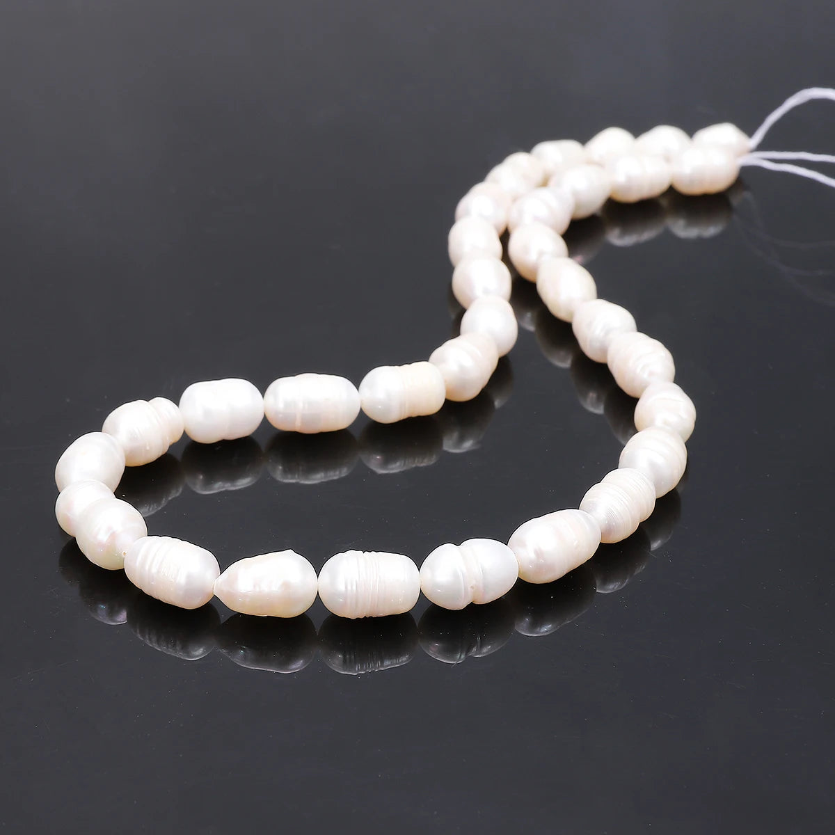 10pcs Natural Freshwater Pearl Irregular Punch Loose Spacer Beads for Make Jewelry DIY Bracelet Necklace Accessories