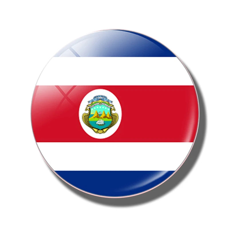 Country Flag Fridge Magnets – Mini Magnetic Refrigerator Stickers for Home & Kitchen Decor