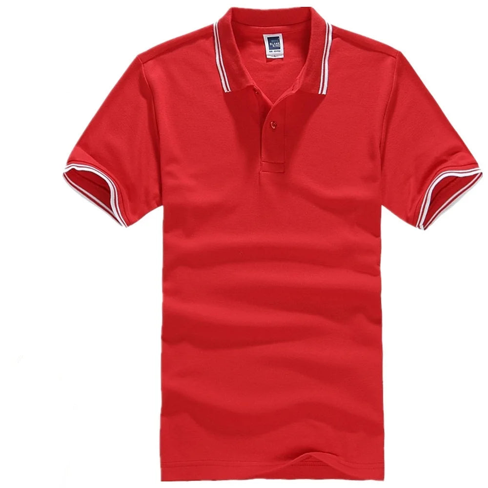 Men's Striped Cotton T-Shirt – Breathable Golf & Tennis Casual Tee (Up to 3XL)