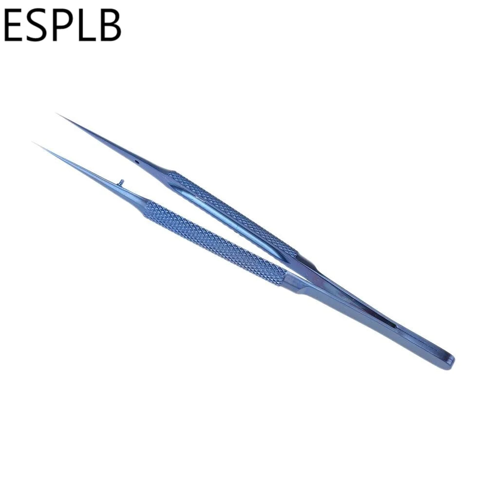 Titanium Alloy/Stainless Steel Tweezers Precision Fly Line 0.15mm Fingerprint Electronic Components Straight/Curved Tip Tweezers