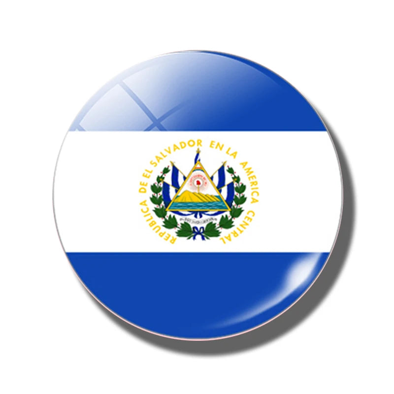 Country Flag Fridge Magnets – Mini Magnetic Refrigerator Stickers for Home & Kitchen Decor
