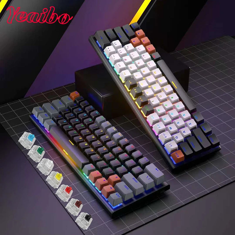 Mechanical Gaming Keyboard – 75% Compact Analog Barebone Keyboard for Gamers