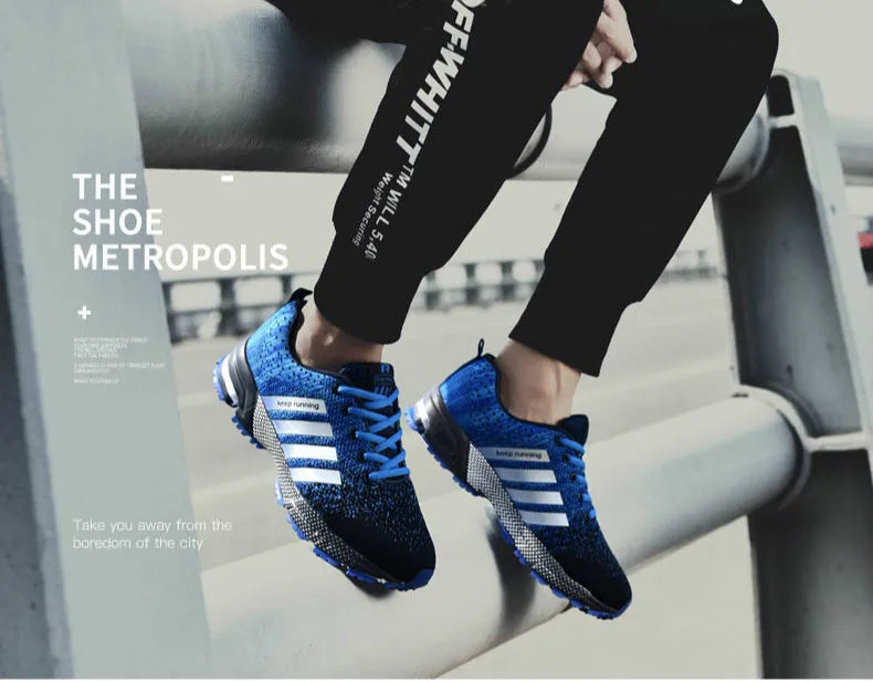 Shoes for Men Sneakers Fashion Running Sports Shoes Breathable Non-slip Walking Jogging Gym Shoes Women Casual Loafers Unisex