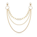 Vintage Long Metal Rock Trousers Hipster Pant Jean Keychain Ring Clip Tassel Keychains Women Accessory