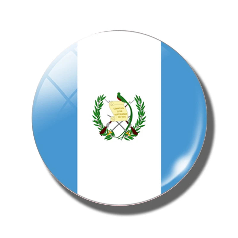 Country Flag Fridge Magnets – Mini Magnetic Refrigerator Stickers for Home & Kitchen Decor
