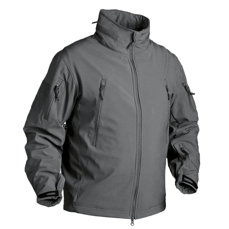 Winter Military Tactical Fleece Jacket – Men's Waterproof Camouflage Windbreaker