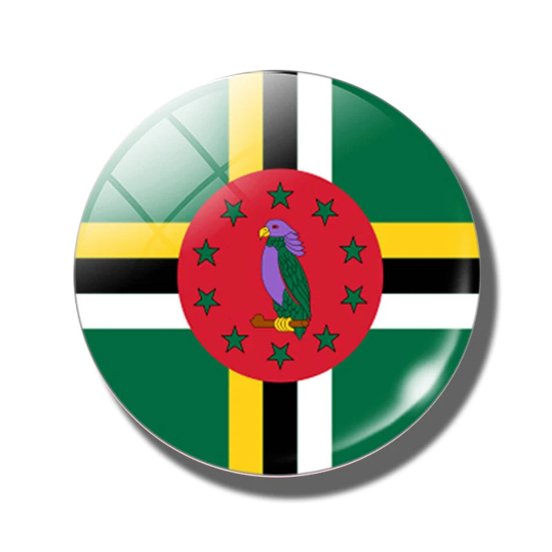 Country Flag Fridge Magnets – Mini Magnetic Refrigerator Stickers for Home & Kitchen Decor