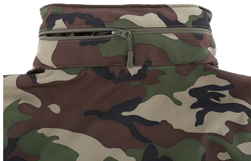 Winter Military Tactical Fleece Jacket – Men's Waterproof Camouflage Windbreaker