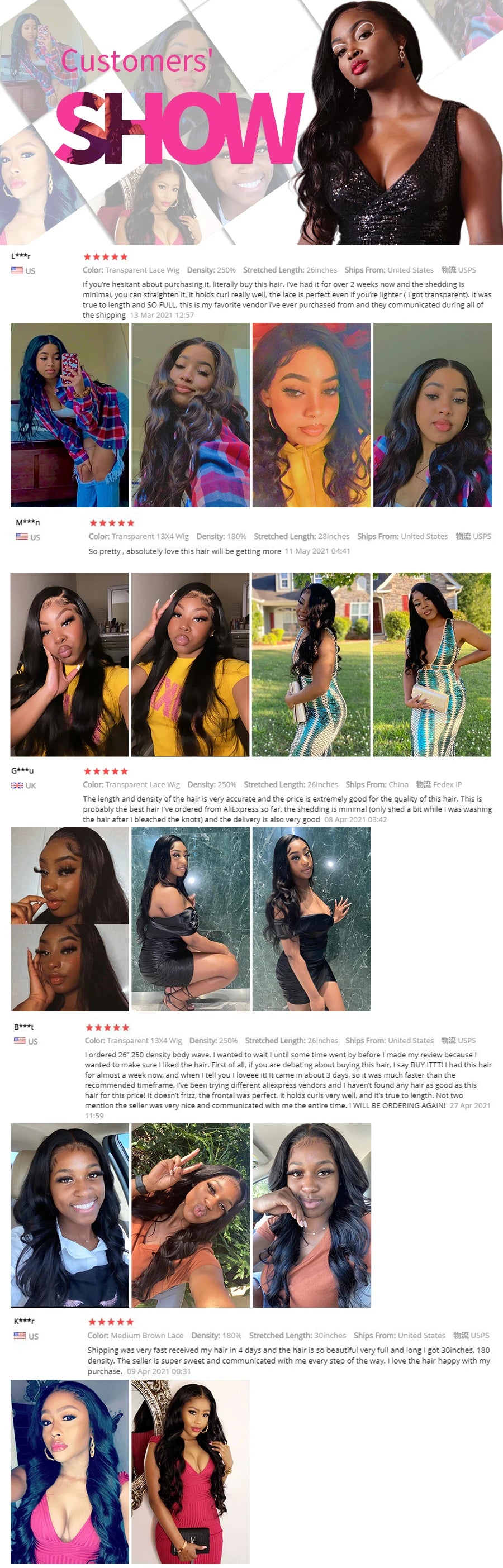 Siyun Show Body Wave Lace Front Wig 360 Full Lace Frontal Wig 250 Density HD Transparent 13x6 Lace Frontal Human Hair Wigs