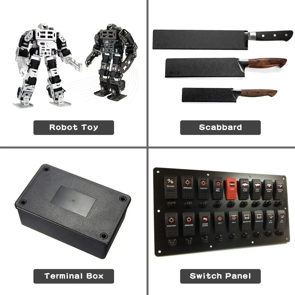Black ABS Plastic Sheet | 2pcs Matte & Glossy DIY Craft Board | Thermoformable | 200×300mm & 300×300mm
