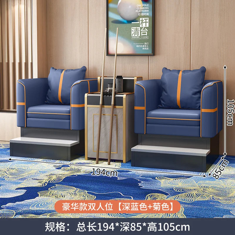 Economic Lounge Double Sofa – Luxury Minimalist Elegant Cushion Sofa for Living Room