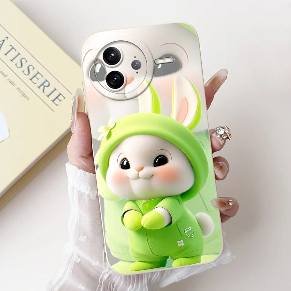 Xiaomi Poco F7 Ultra / F7 Pro Phone Case – Cute Cat & Panda Soft Silicone Shockproof Cover