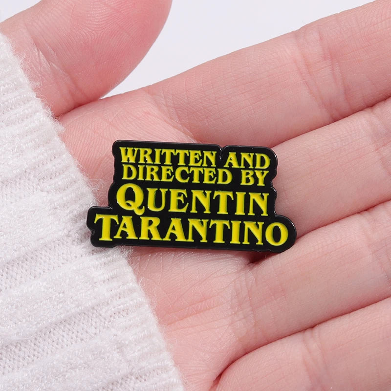 Adventure Thriller Film Enamel Pins Custom Revenge Movies Brooches Lapel Badges Jewelry Gift for Fans Friends