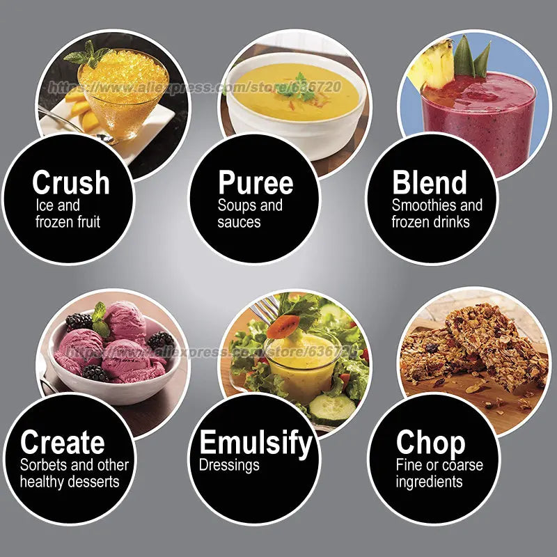 G7500C Commercial Blender – 2800W High-Power Professional Kitchen Blender