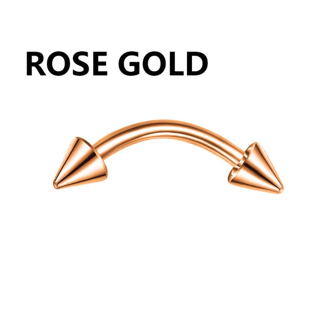 Metal Horseshoe Fake Nose Ring – C-Clip Septum & Lip Hoop for Women & Men