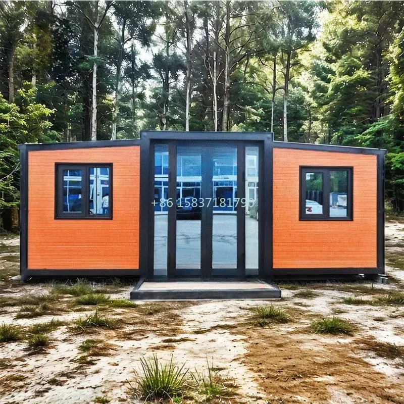 Movable Shipping Container Houses Ready to Living Prefabricated Container Home Modular Fold Out Prefab TIny Houses with Bedrooms