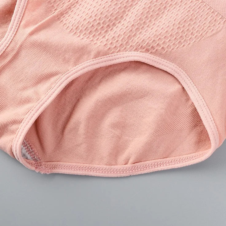 8 pcs  of fashionable seamless high-waist high-elasticity comfortable and breathable women's underwear (suggested to fit sizes