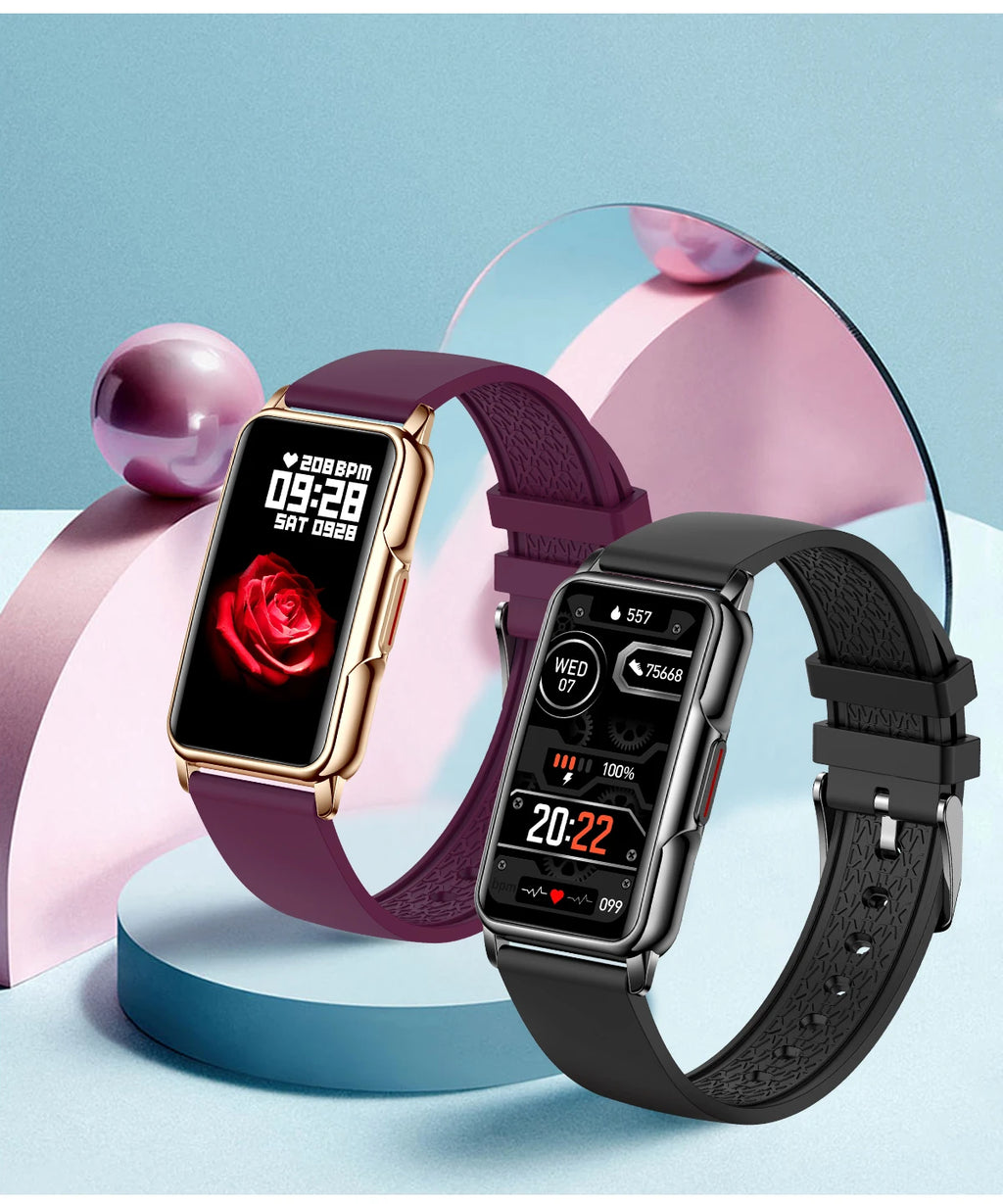 LIGE Women's Smartwatch – 1.47" Bluetooth Fitness Bracelet with Blood Oxygen & Sleep Monitor