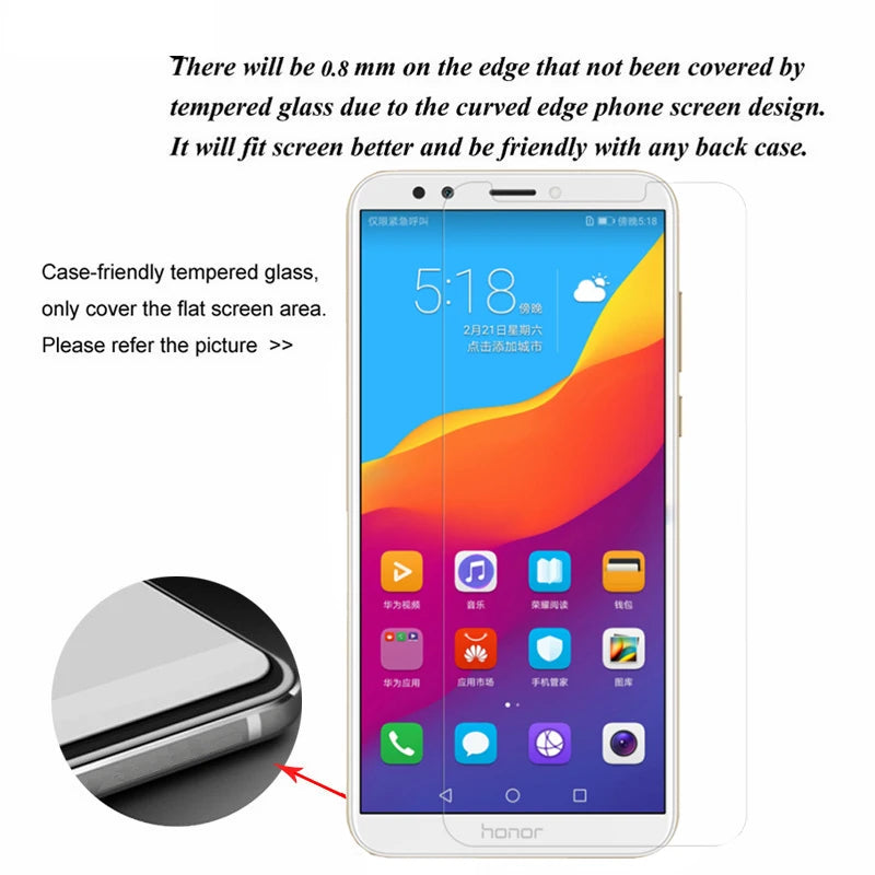 Doogee N40 Pro Tempered Glass Screen Protector – 2-Pack HD Clear Protection Film