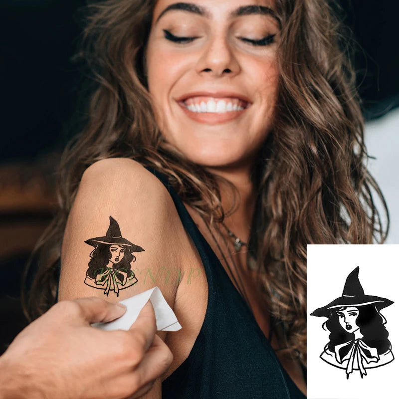 Anime Fire Flame Temporary Tattoo – Waterproof Flash Tattoo for Kids, Men & Women