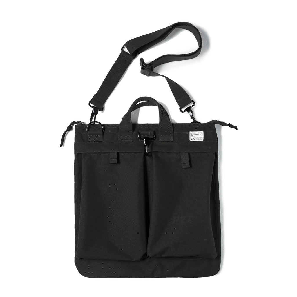 Maden Men's Tactical Gear Helmet Carry Bag Multi-pocket Flyer Travel Bags Computer Laptop Hand Bag Single Shoulder Zipper Bag