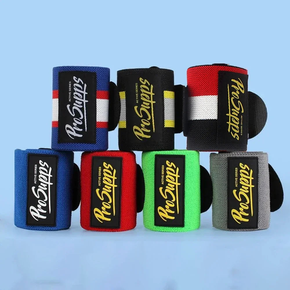 Gym Wrist Support Straps – Breathable Wristbands for Fitness, Weightlifting & Sports (1 Pair)