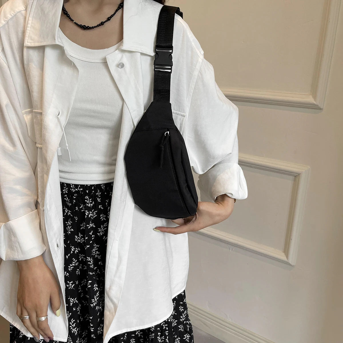 Fanny Pack Crossbody Chest Bag Belt Bag Sling Purse Waist Bags Outdoor Sport Travel Versatile Daily Messenger Shoulder Bags