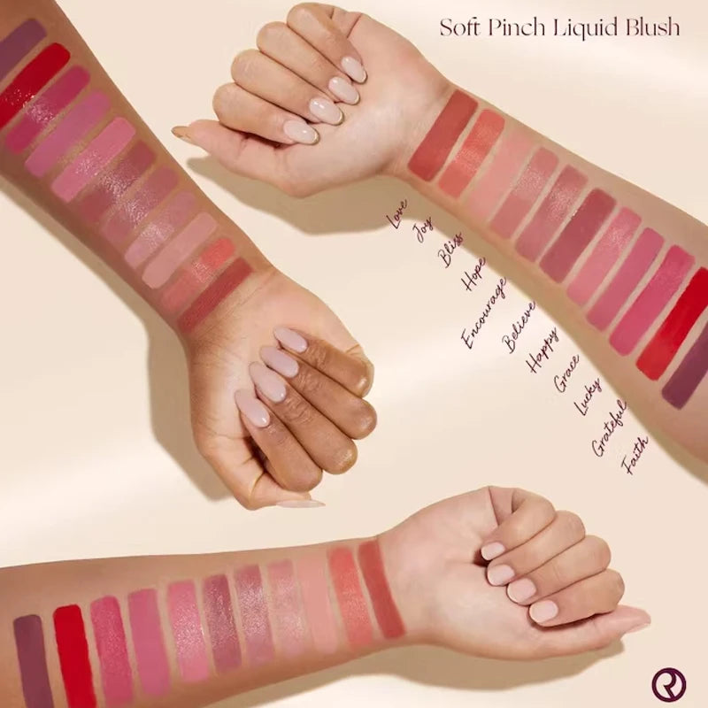 Rare Beauty Liquid Blush – Silky Smooth High-Gloss Mirror Finish Makeup