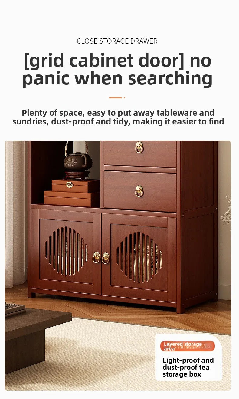 Multifunctional Storage Furniture with Drawers – Modern Home Organization Cabinet