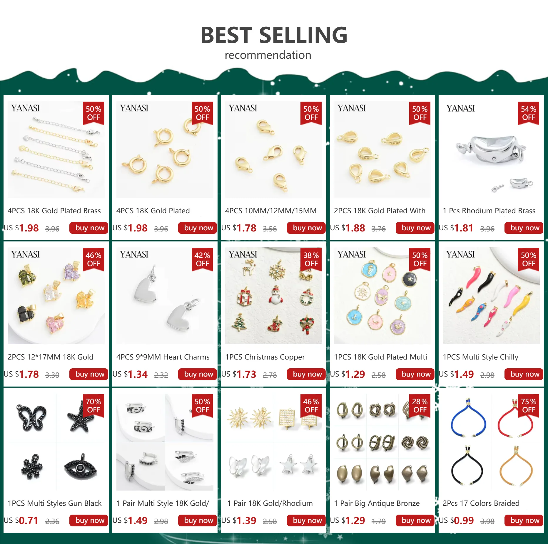 DIY Earring Hooks & Jewelry Findings – Trendy Components for Handmade Jewelry Making