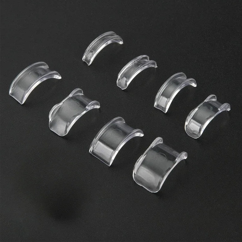 Ring Size Adjuster Soft Silicone 8-Piece Set Comfortable Non-Slip Jewelry Tool for Engagement Wedding Jewelry Making