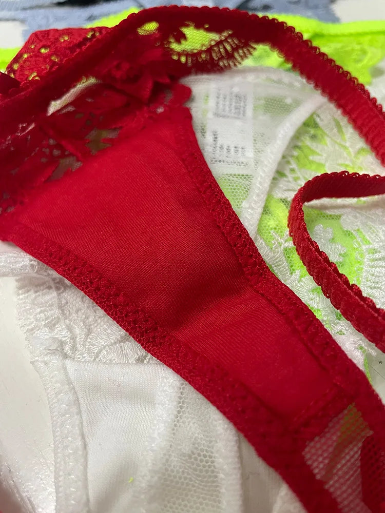 Lace Thong Panties – Women's Seamless Breathable G-String Underwear (S–XL)