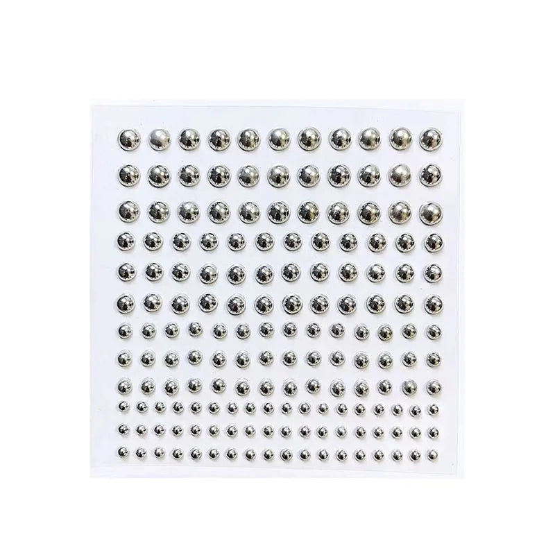 165PCS Non Piercing Lip Nails Sticker Selfadhesive Waterproof Reusable Fake Lip Nail Eyebrow Nose Ring Body Belly Button Jewelry