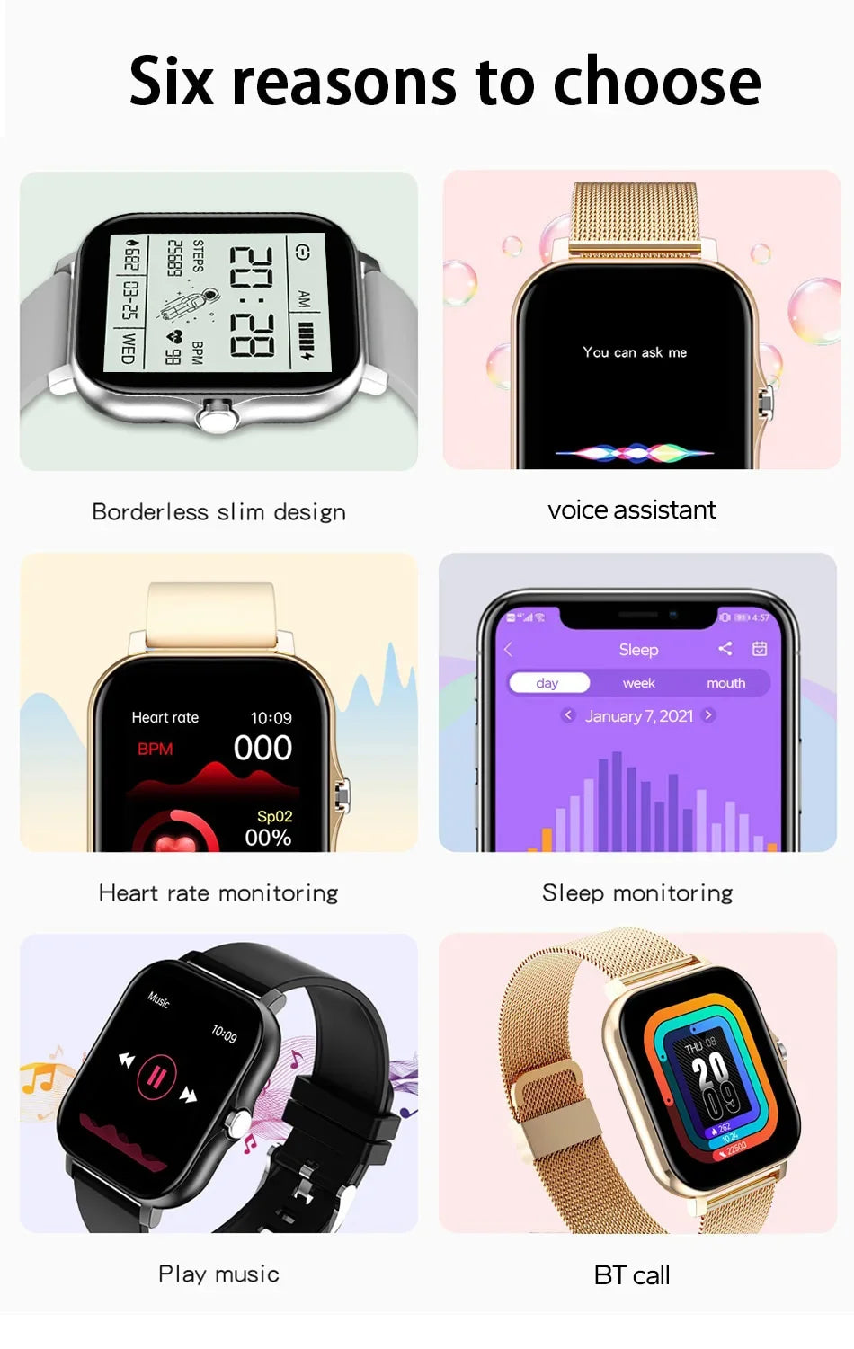 Bluetooth Call Smartwatch – 1.83" Sports Fitness Watch for Android & iOS