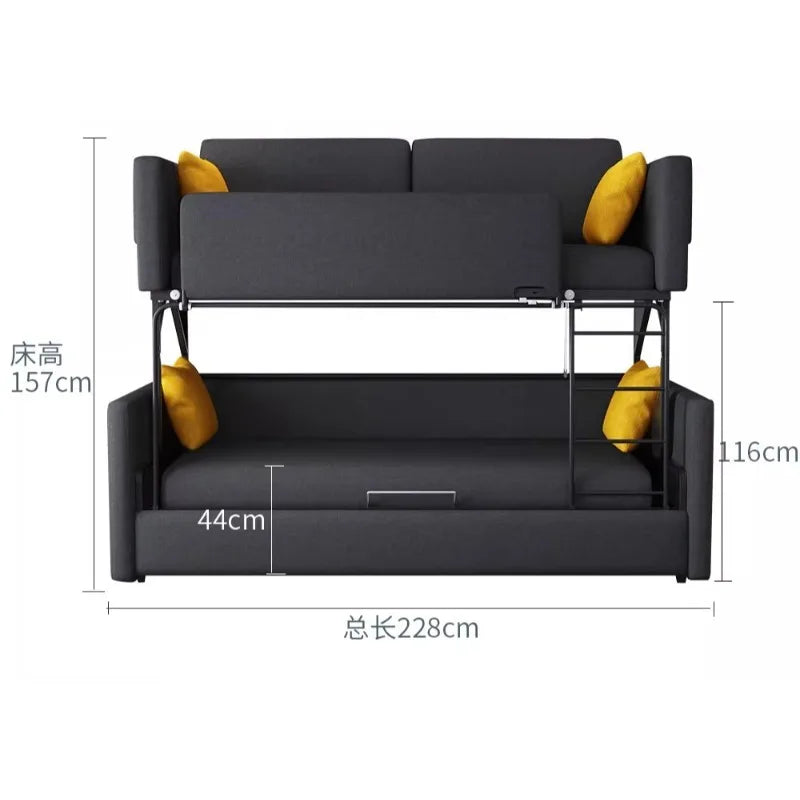Apartment Multifunctional Sleeper Sofa – Luxury Comfortable Soft Adults Sofa
